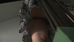 [Stairs hidden photography] Mature woman&#39;s underwear who came to the photo session [Post consent] PNJM00281