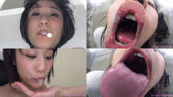 Ririka - Smell of Her Erotic Long Tongue and Spit Part 1