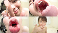 Chisato Shoda - Smell of Her Erotic Long Tongue and Spit Part 1